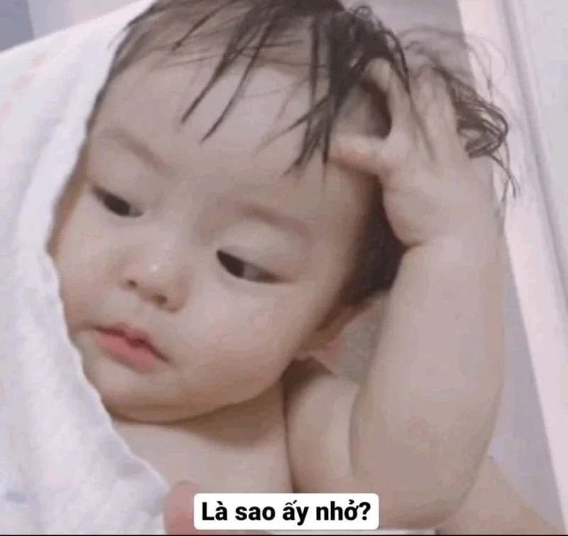 Thỏa sức sáng tạo với meme em bé dỗi siêu hài