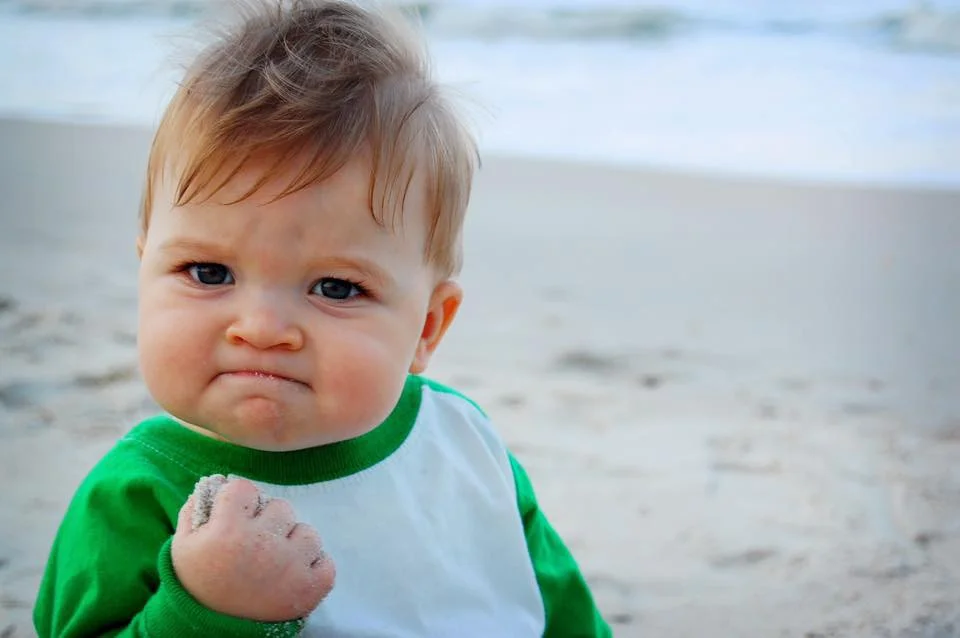Success Kid ngày ấy - bây giờ: