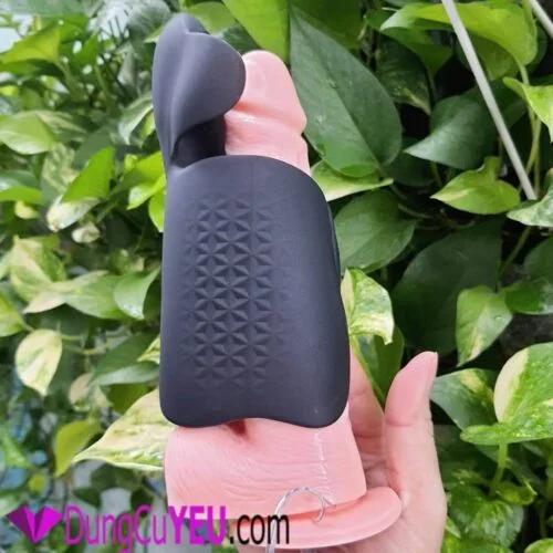 máy mát xa vùng kín thiết kế hiện đại màu đen hồng