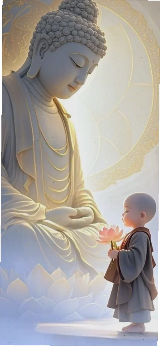 Hình nền Phật may mắn: Mang bình an và tài lộc vào không gian sống (2)
