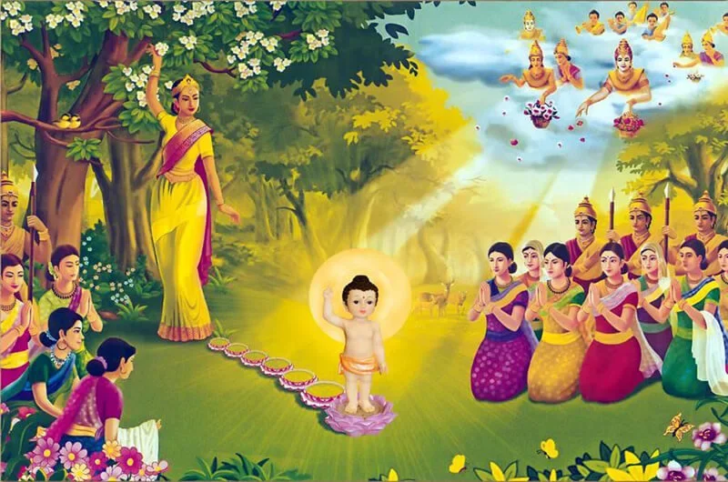 Hình ảnh Phật Đản Sanh đẹp số 02