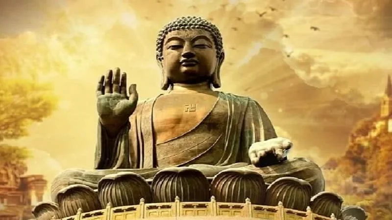 Bộ hình ảnh Phật A Di Đà mang lại bình an, may mắn