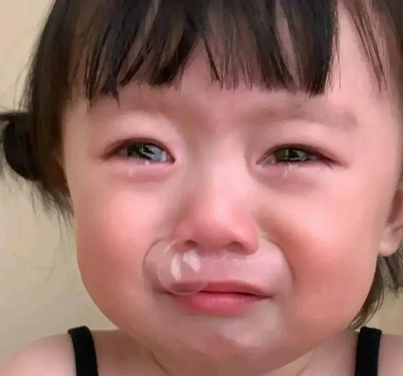 Bộ sưu tập ảnh em bé meme dễ thương cho mạng xã hội (2)