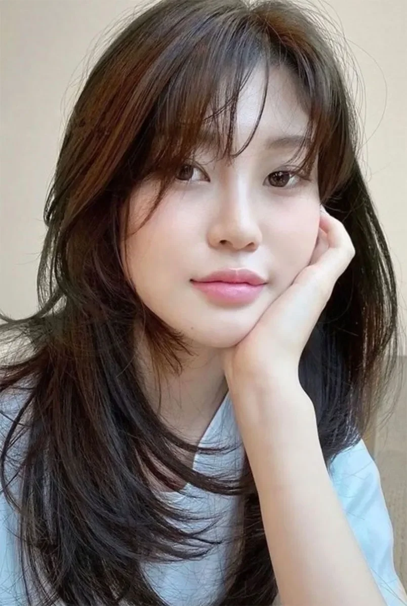 15+ kiểu tóc mullet layer nữ mặt tròn trẻ trung, rất phổ biến - 7