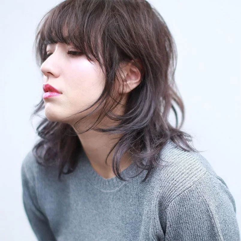 15+ kiểu tóc mullet layer nữ mặt tròn trẻ trung, rất phổ biến - 8