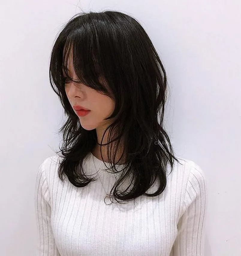 15+ kiểu tóc mullet layer nữ mặt tròn trẻ trung, rất phổ biến - 2