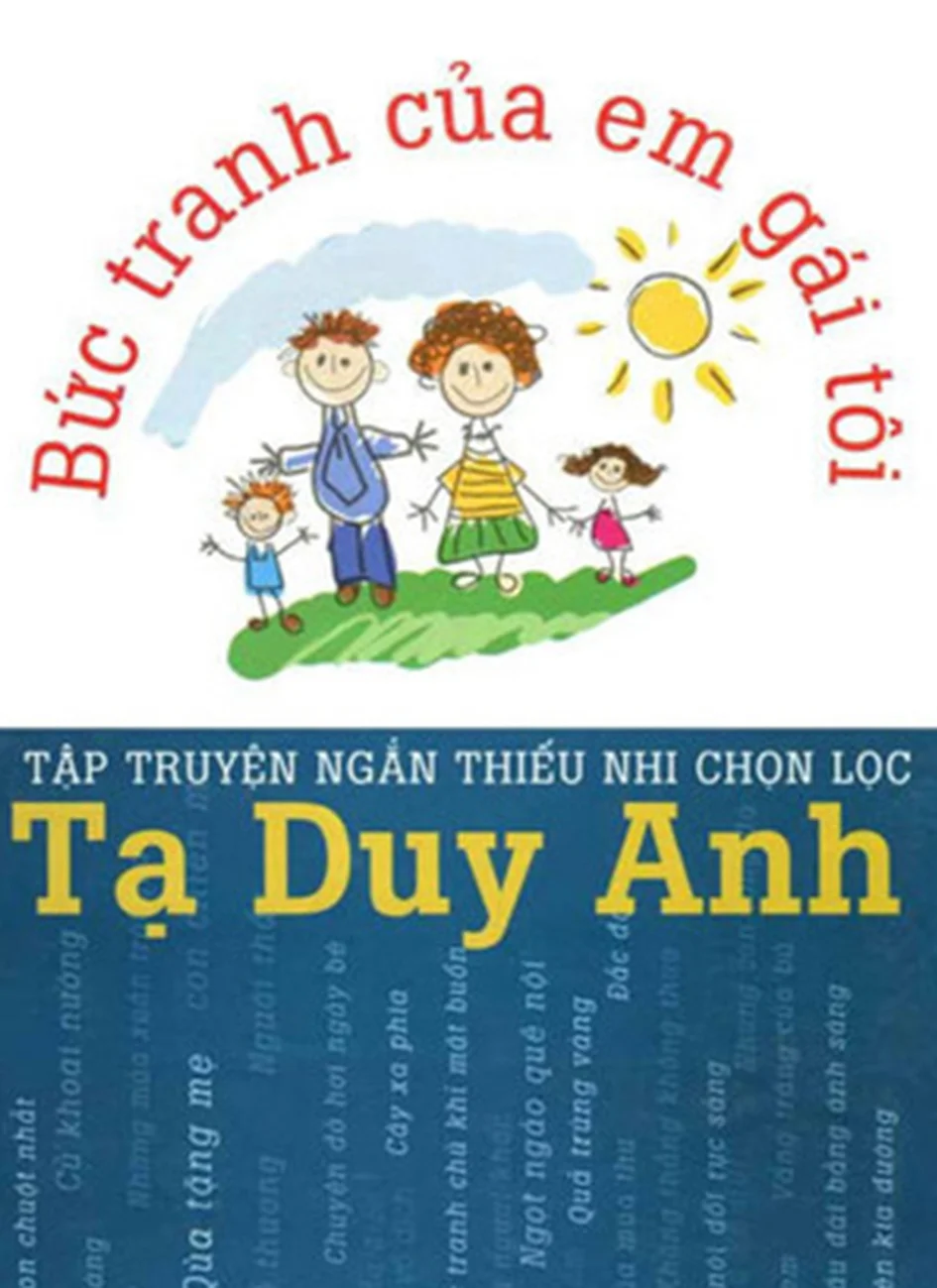 Bìa cuốn sách Bức tranh của em gái tôi do nhà văn Tạ Duy Anh sáng tác