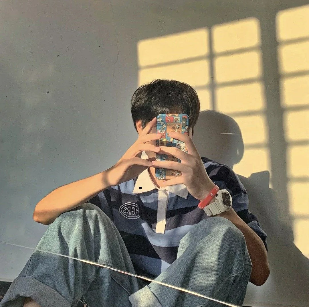 Hình trai đẹp che mặt 17