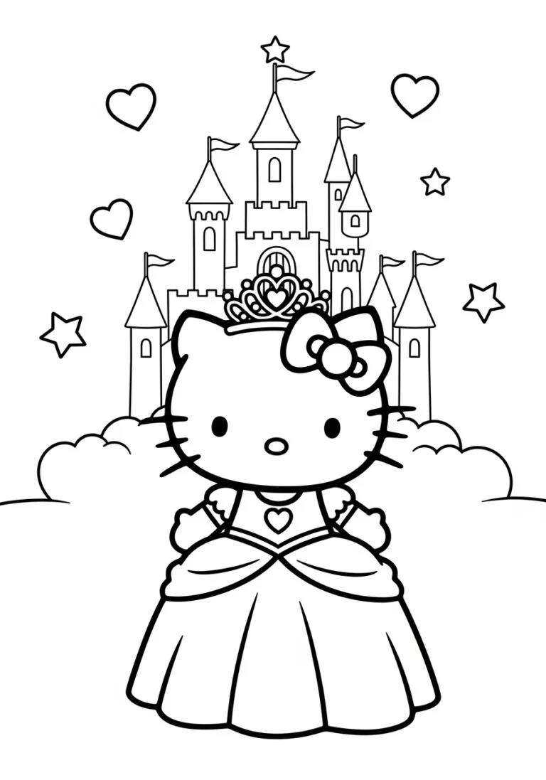 Hello Kitty và em gái Mimmy cùng nhau đọc sách