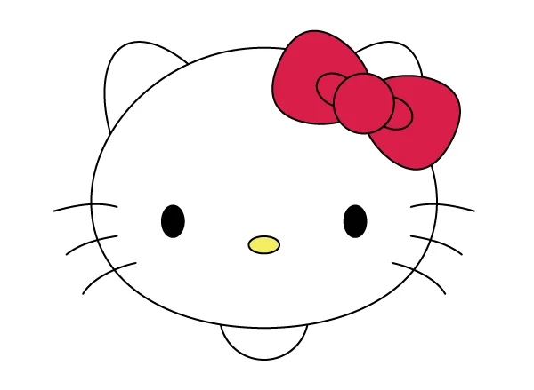 How to Create the Hello Kitty Character in Adobe Illustrator | Envato Tuts+