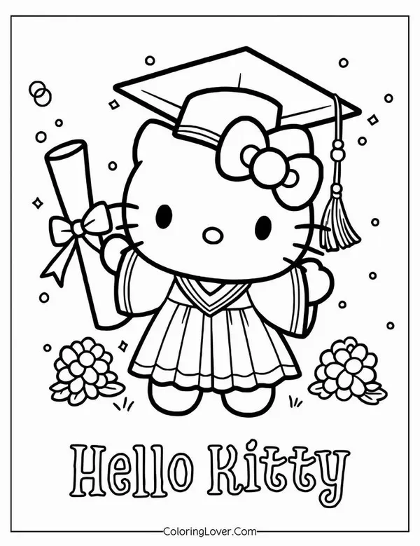 Story » 50 Tranh tô màu Hello Kitty Album 3 cho bé 5 - 6 tuổi giúp trẻ phát triển trí tưởng tượng