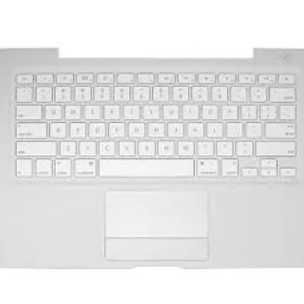 bàn phím laptop màu bạc trắng tích hợp touchpad