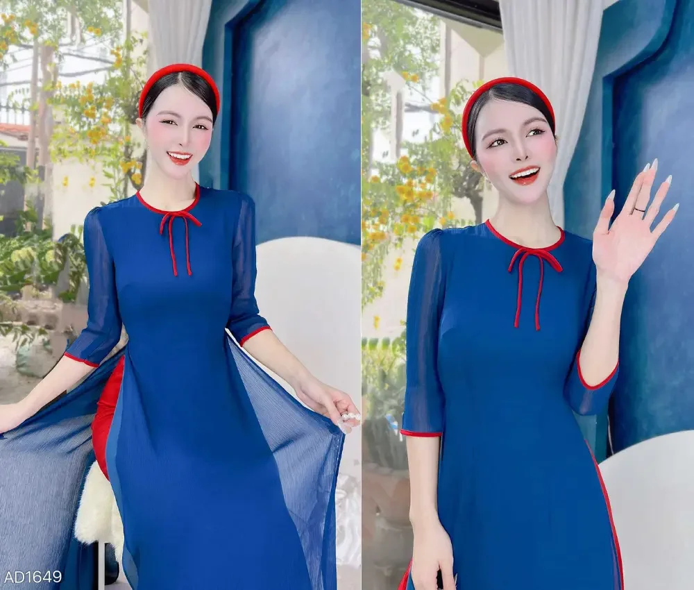 Những Mẫu Áo Dài Cổ Tròn Đẹp Nên Có Trong Tủ Đồ