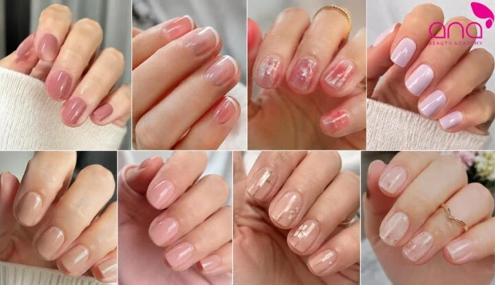 Mẫu nail móng ngắn