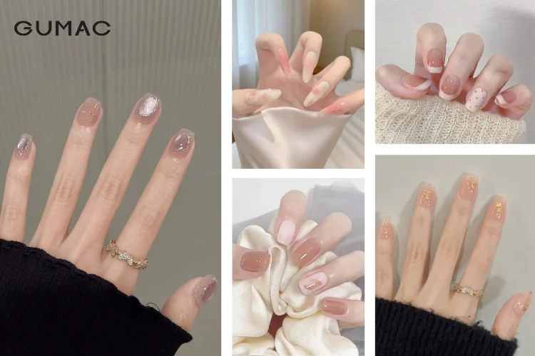 cac mau nail don gian de thuong danh cho hoc sinh sinh vien