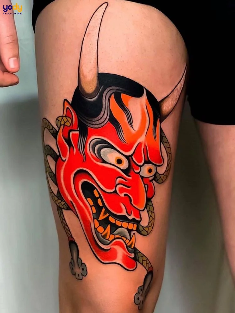 Hình xăm mặt quỷ