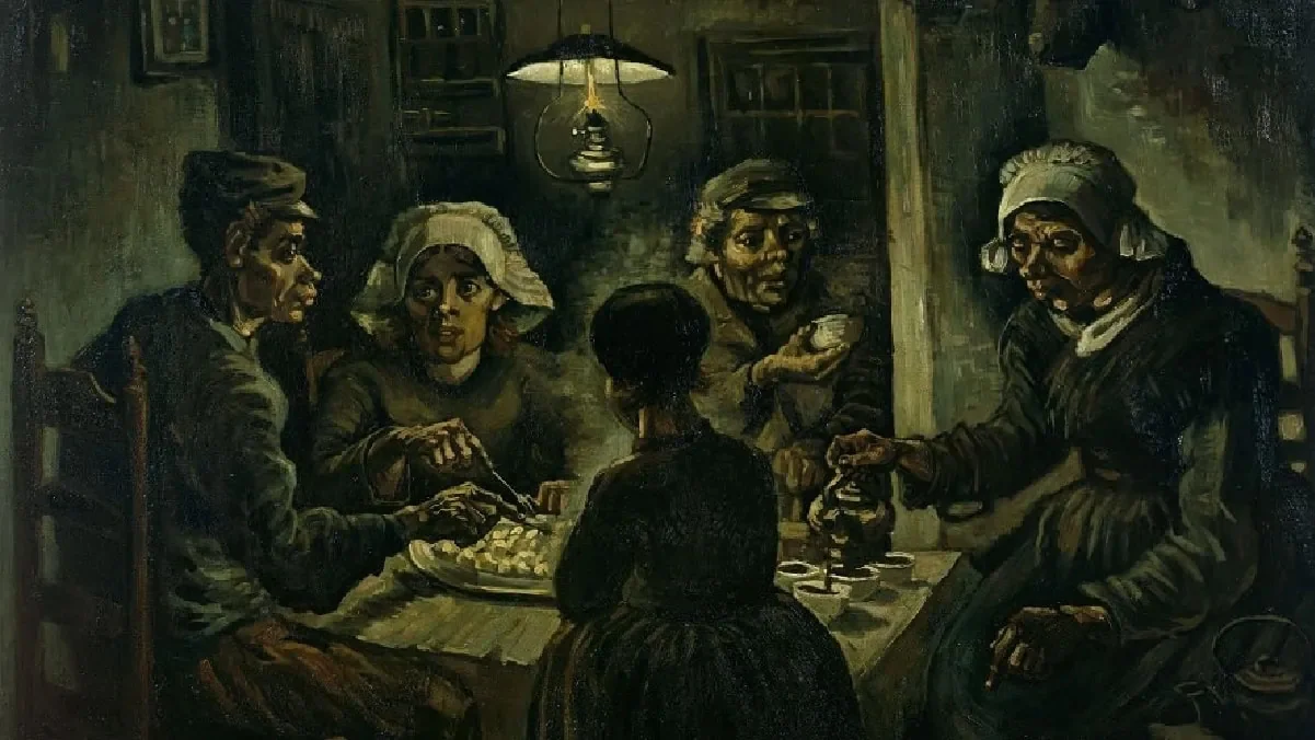 Tranh những người ăn khoai tây của Van Gogh