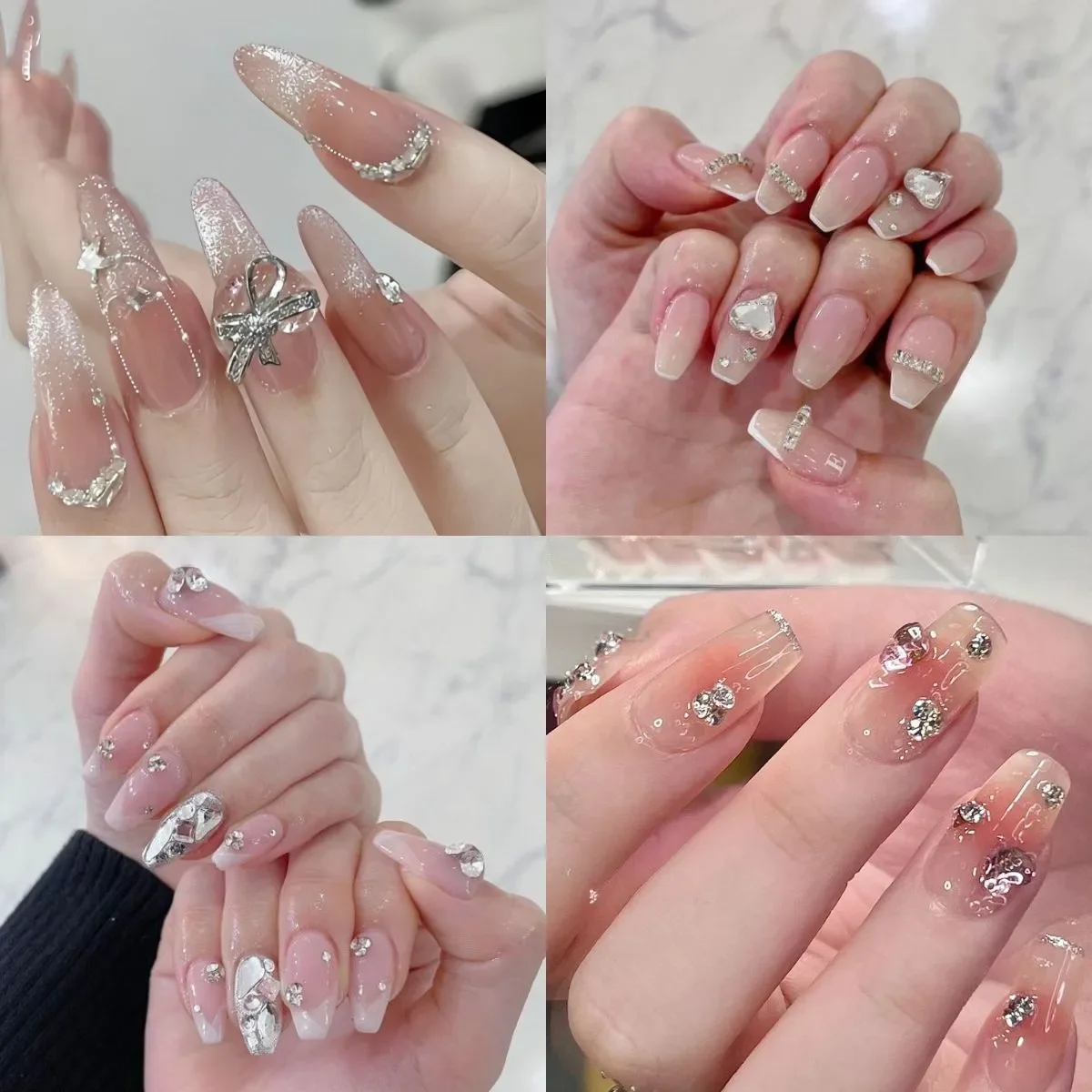 100+ mẫu nail hồng đẹp nhẹ nhàng, tự nhiên ngọt ngào - 17