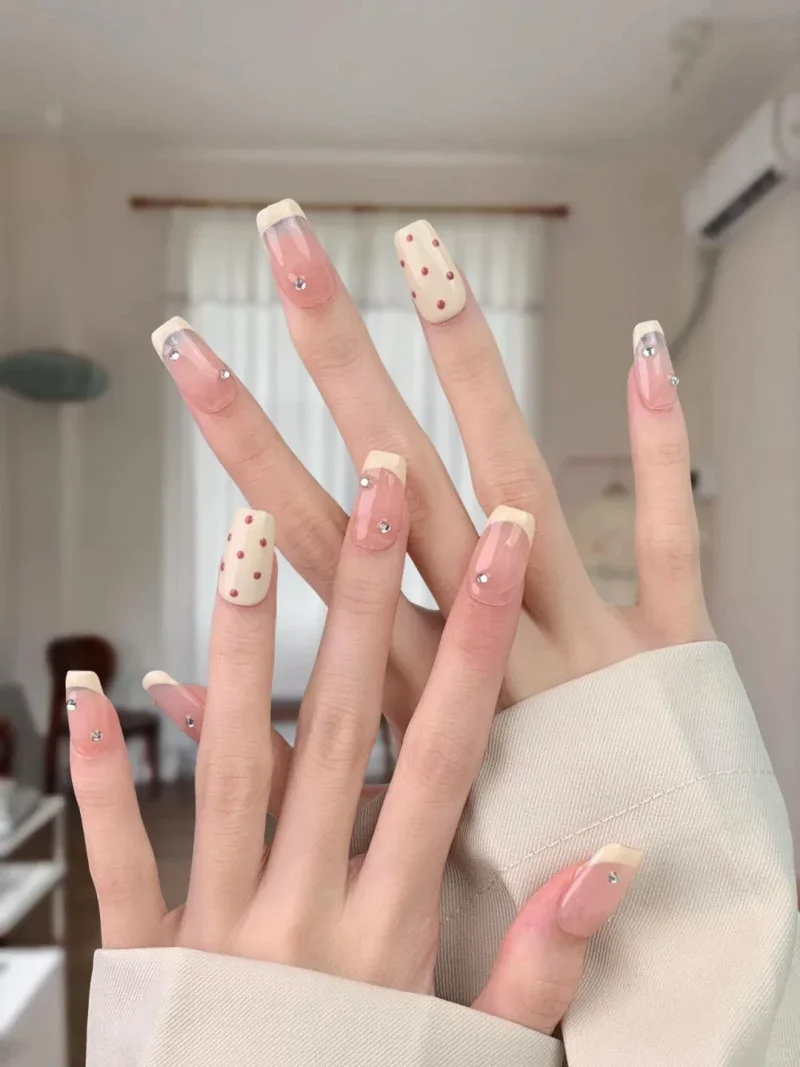 nail màu hồng thạch (11)