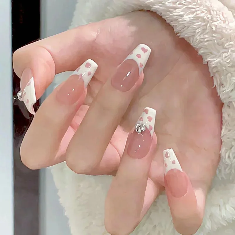 nail màu hồng thạch (8)