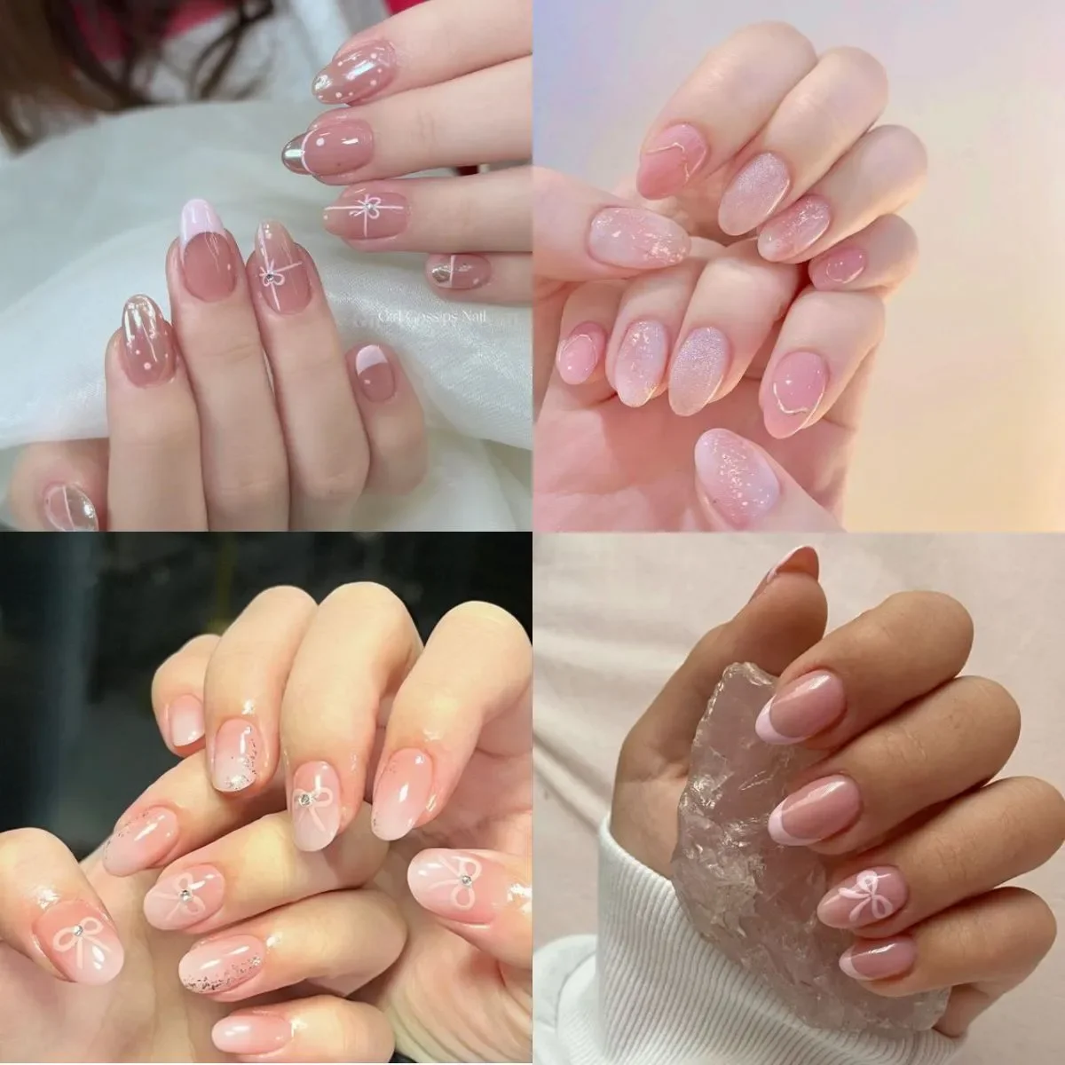 100+ mẫu nail hồng đẹp nhẹ nhàng, tự nhiên ngọt ngào - 3