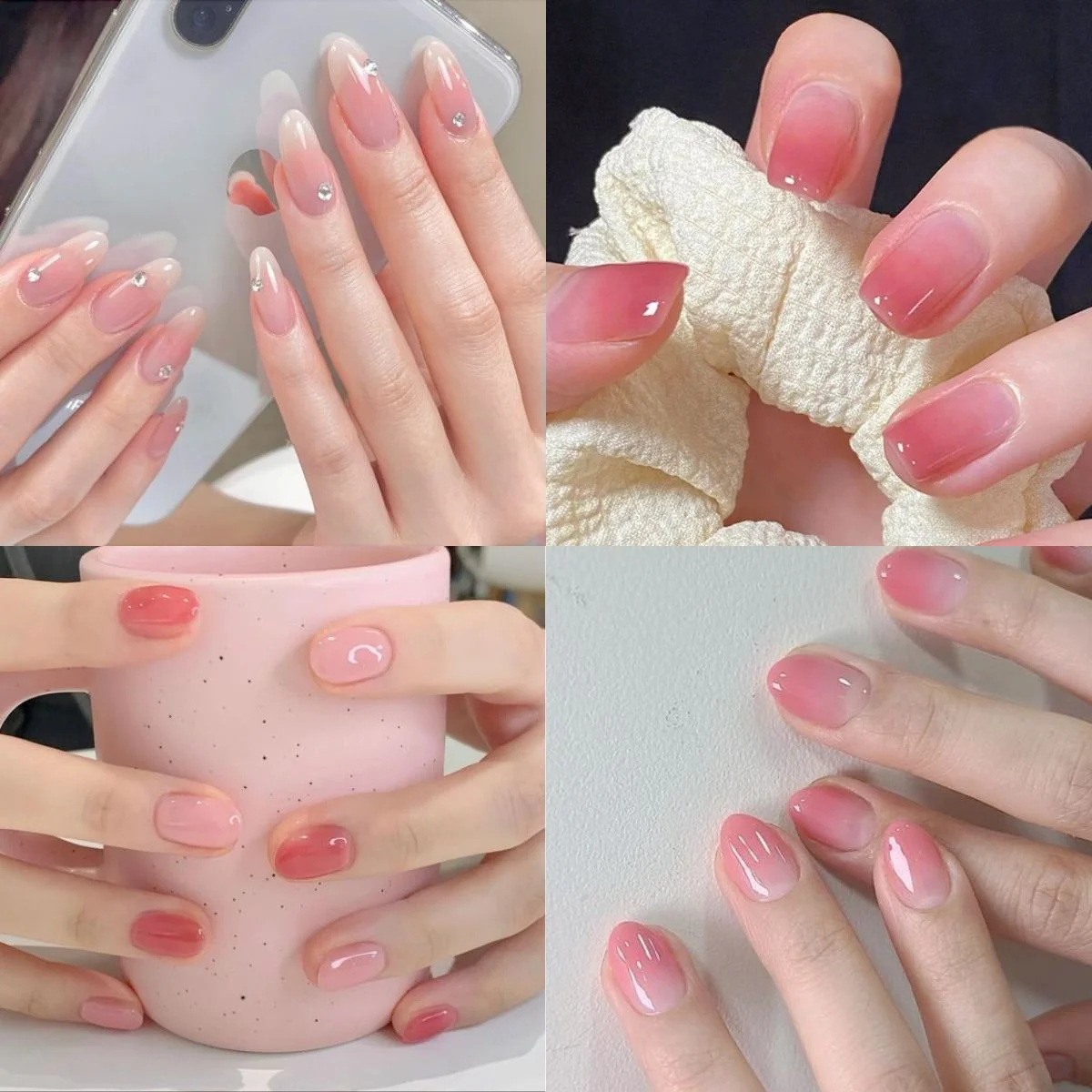 100+ mẫu nail hồng đẹp nhẹ nhàng, tự nhiên ngọt ngào - 9