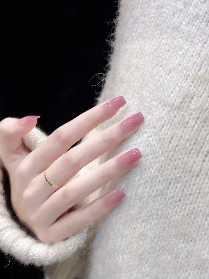 nail màu hồng thạch (5)