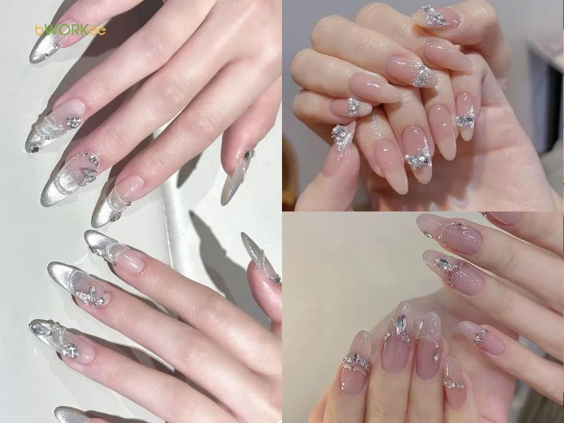 Top 30+ Mẫu Nail Cô Dâu Tinh Tế, Thanh Lịch Giúp Nàng Nổi Bật Trong Ngày Đặc Biệt (2)