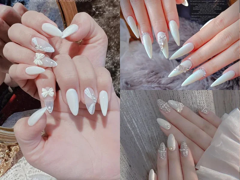 Top 30+ mẫu nail cô dâu tinh tế, thanh lịch trong ngày đặc biệt – Kềm Nghĩa - Nghia Nippers (2)