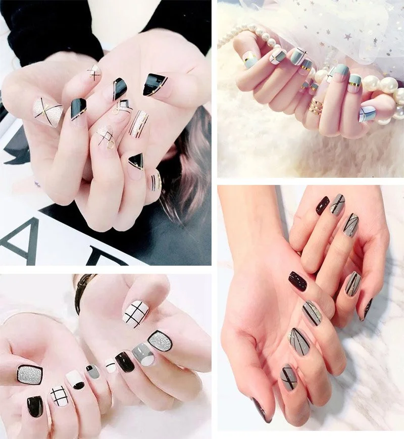 nail cô dâu cá tính