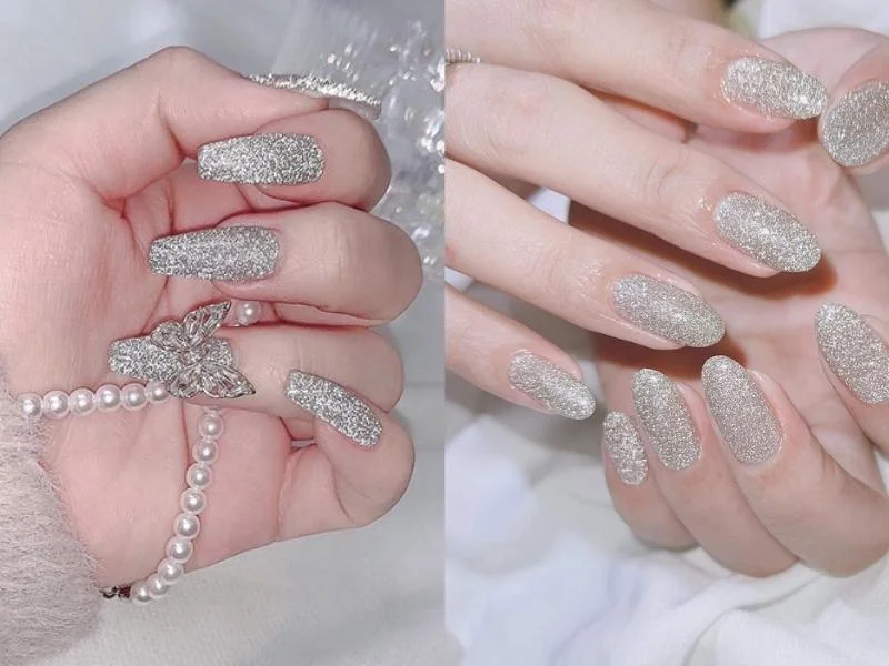 20+ mẫu nail mắt mèo lấp lánh và dáng tay phù hợp