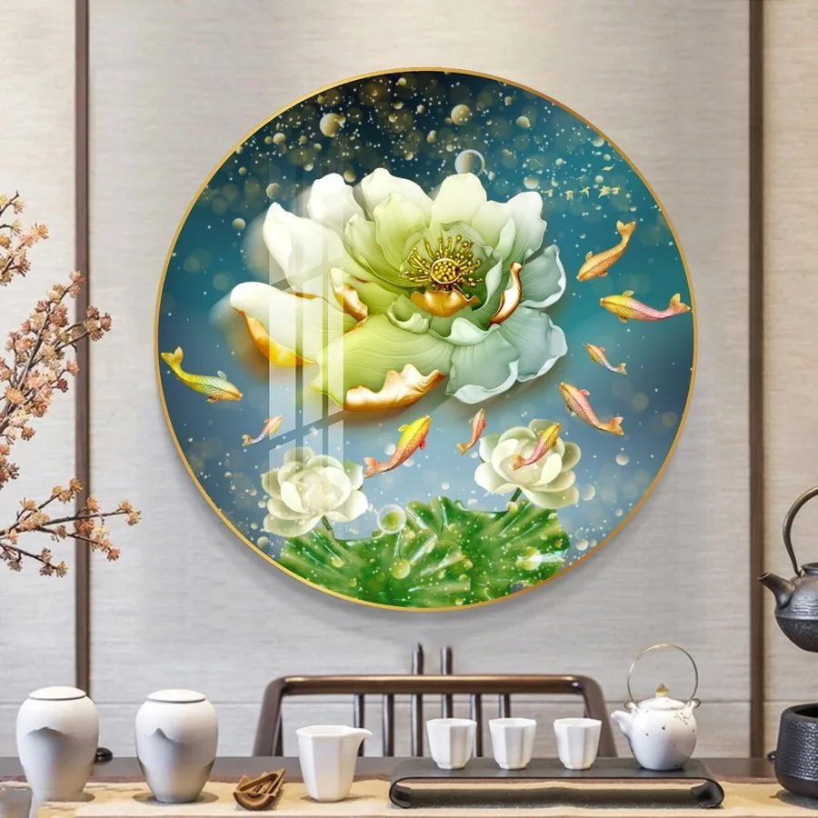☘️ Lala Shop - 190 Mẫu Tranh Tròn Tráng Gương Đẹp 2025