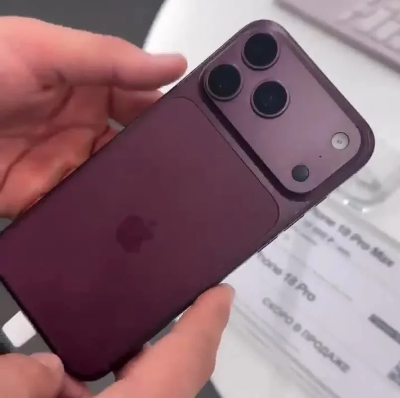 iPhone 18 Pro Max bất ngờ lộ diện trước ngày ra mắt