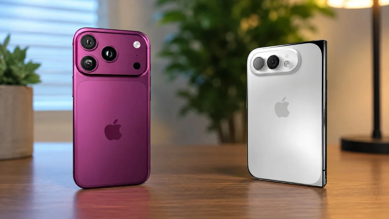 Lộ diện iPhone 18 Pro Max màu mới và iPhone gập đầu tiên