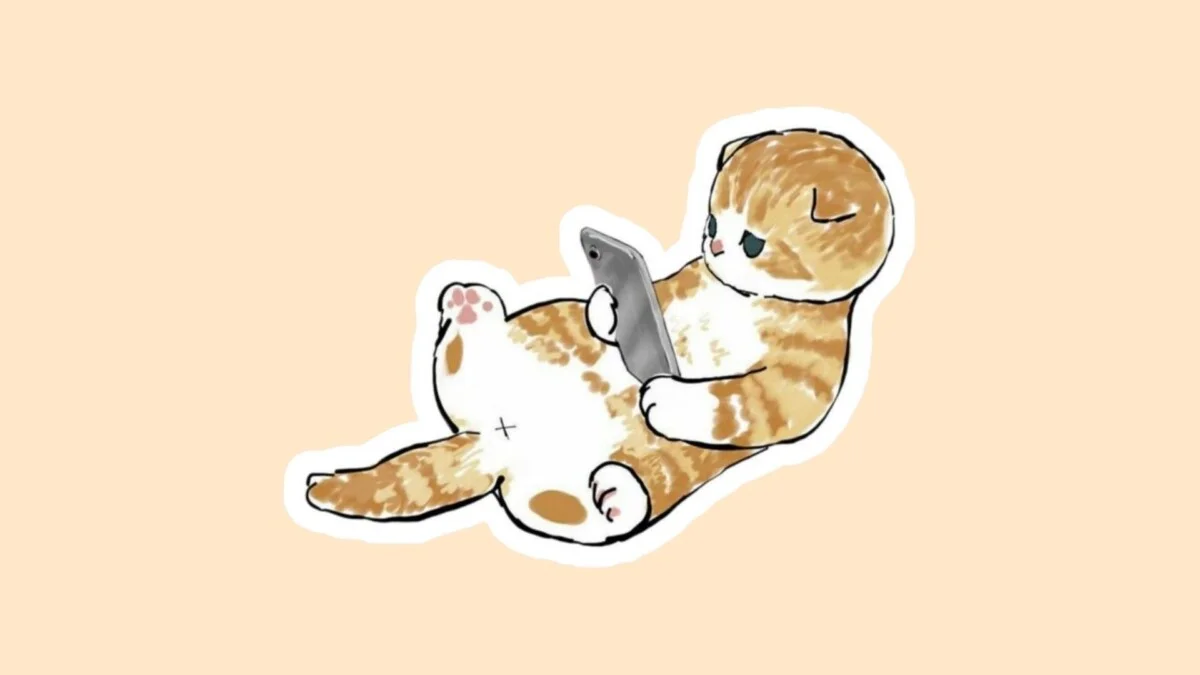 Hình mèo chibi cute 18