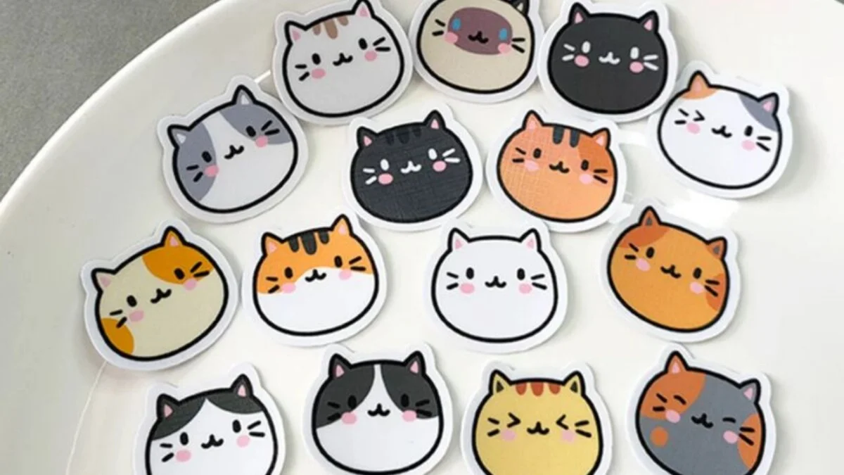 Hình mèo chibi cute 4