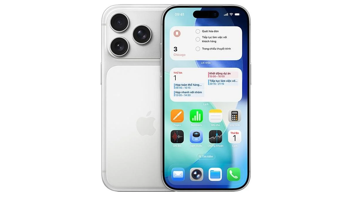 Hình ảnh iPhone 17 Pro Max, xem thông số kỹ thuật