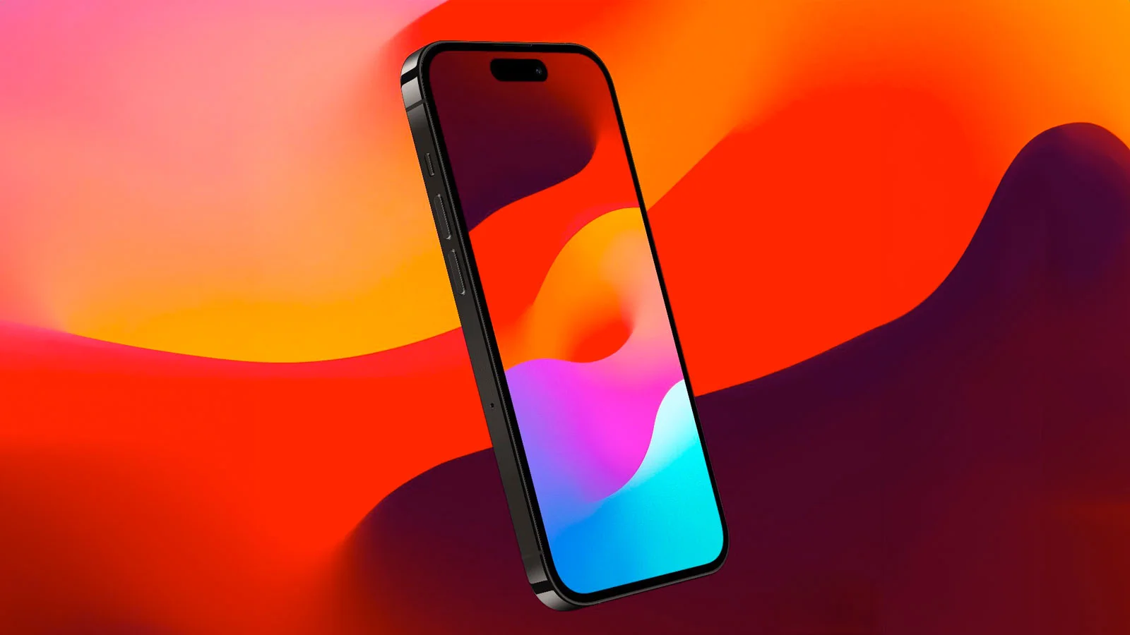 hình nền điện thoại iphone trừu tượng màu sắc rực rỡ