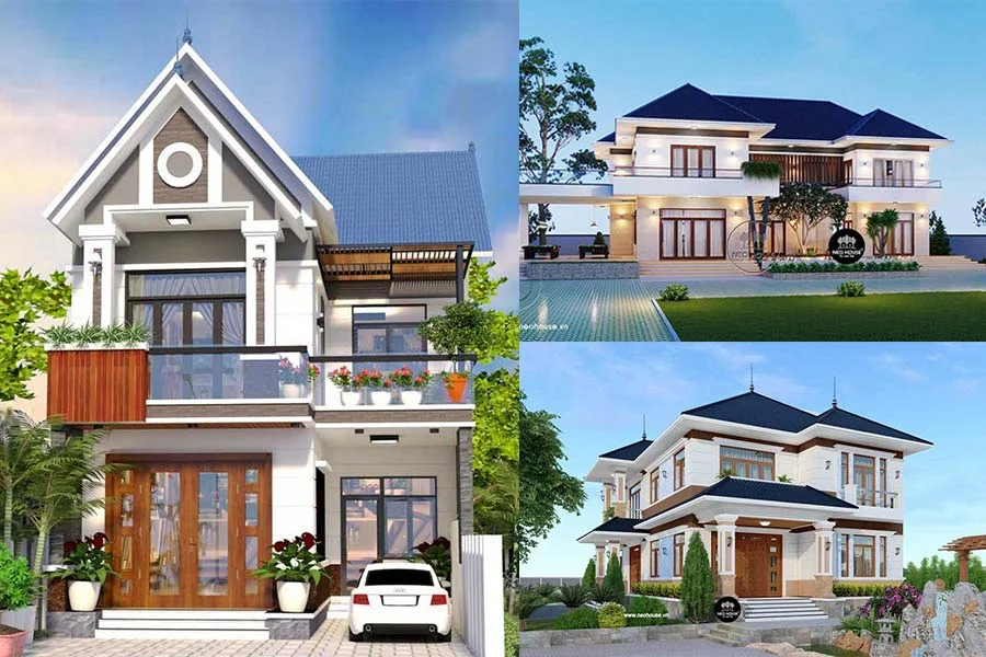 55+ Mẫu nhà mái Thái 2 tầng đẹp được yêu thích nhất 2026