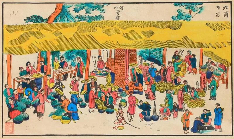 Tranh Hàng Trống - Dòng tranh dân gian đặc sắc đất Kinh Kỳ (2)
